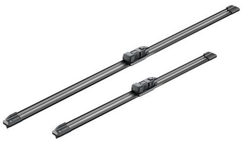 Set ștergătoare parbriz BOSCH A536S 3 397 014 536, lungimi 650 mm și 450 mm, compatibile cu vehicule cu volan pe stânga